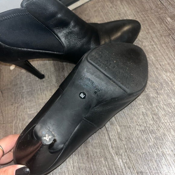 Elegant Black Women's Ankle Boots - Picture 3 of 3